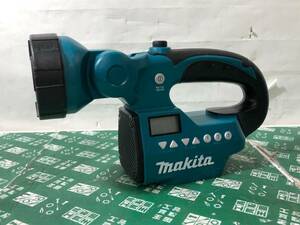 中古品 電動工具 ★makita(マキタ) 14.4-18v充電式ライト付ラジオ (本体のみ) MR050 屋外作業、防災 ITJ5D1CVCID2