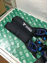 未使用中古品 作業着・安全帯 タイタン 新規格 墜落制止用器具 パンゲアキャニオン PACN-10A-BL-M ハーネス ITOAVLYL7PTU_画像2