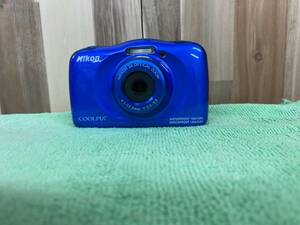 Nikon ニコン COOLPIX W100 ブルー １台 2-7-C