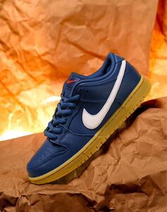 送料無料★新品未使用 Nike SB Dunk Low Pro ISO Orange Label Navy Gum FJ1674-400