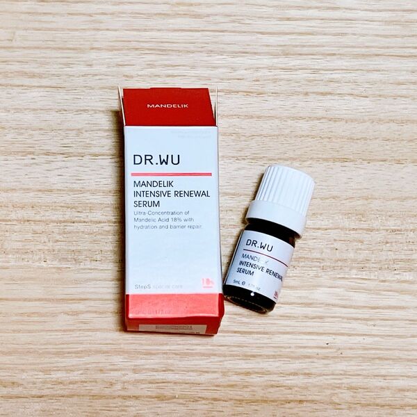 dr.wu ドクターウー　マンデリック　リニューアル　18% セラム　美容液　　マンデル酸　5ml