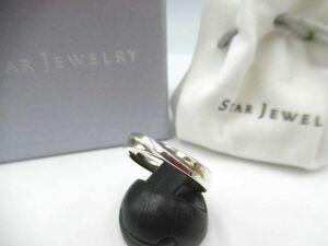 ▲▲中古品 STAR JEWELRY スタージュエリー 925 リング 11号 シルバー SILVER ＃11 ポーチ＆ボックス付き USED▲▲