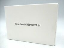 ☆楽天モバイル Rakuten WiFi Poket2C ZR03M(WHITE) ホワイト ポケットWi-Fi モバイルルーター 未使用 未開封☆_画像1