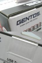 ◆未開封 GENTOS ジェントス GZ-316 ガンツ Ganz 小型投光器 3色調色機能 USB充電式 明るさ最大1200ルーメン 耐塵 耐水 LED◆_画像7