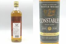 ◆未開栓 CONSTABLES コンスタブルズ 3年 TRADE MARK AGED 3 YEARS ブレンデッド スコッチ ウイスキー SCOTCH WHISKY 700ml 40％◆_画像2