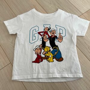 Tシャツ 半袖Tシャツ プリントTシャツ 半袖　ベビー　90 GAP ポパイ