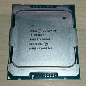 Intel Core i9 9980XE SkyLake-X LGA2066 動作確認品 (O13011)