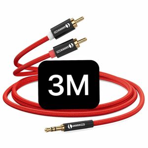 ☆☆ゲリラセール☆☆8-31 RCA 3.5mm 変換 3.5mm RCAオーディオケーブルAV