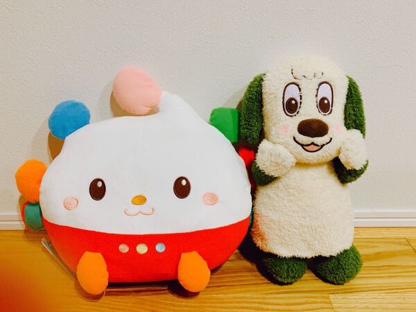 【新品未使用】ぽぅぽ わんわん ぬいぐるみセット いないいないばあ