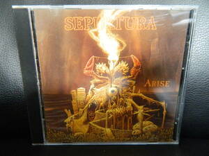 (34)　 SEPULTURA　　/　 　ARISE　　 　輸入盤　 　 ジャケ、経年の汚れあり