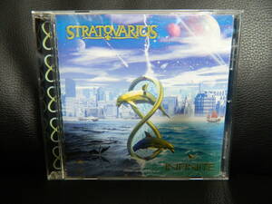 (23)　 STRATOVARIUS　　/　 INFINITE　　　 日本盤　 　 ジャケ、日本語解説 経年の汚れあり