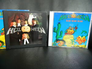 (44)　 HELLOWEEN　　/　 THE BEST・THE　REST・THE RARE　　 日本盤　 　　箱ケース傷み、ジャケ傷み、経年の汚れあり