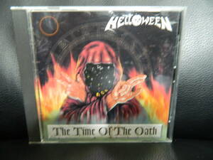(47)　 HELLOWEEN　　/　 　THE TIME OF THE OATH　　　 日本盤　 　　ジャケ、経年の汚れあり