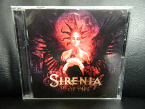 (13)　 SIRENIA　　/　 THE ENIGMA OF LIFE　　　 　輸入盤　 　 ジャケ、経年の汚れあり