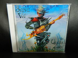 (38)　 STEVE VAI　　/　 THE ULTRA ZONE　　　 日本盤　 　 ジャケ、日本語解説 経年の汚れあり