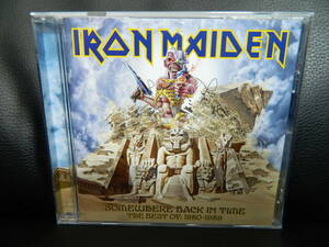 (78)　 IRON MAIDEN　　/　 SOMEWHERE BACK IN TIME　　 輸入盤　 ジャケ、経年の汚れあり