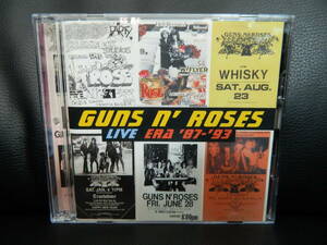 (11)　 GUNS' ROSES　　　/　LIVE ERA '87 - '93　　 　日本盤　 2枚組　　ジャケ、日本語解説 経年の汚れあり