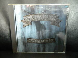 (7)　 BON JOVI　　/　　NEW JERSEY　　　日本盤　 　 ジャケ、経年の汚れあり