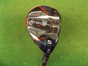 【税込】3981 STEALTH2 (US) #4 22° 純正カーボン S カバー有 新品 テーラーメイド ステルス2 ユーティリティ .887298