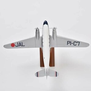 新品 日本航空 DCー3スナップインモデル 1:80 ミニチュアモデル JAL70周年記念700体限定14850円の画像3