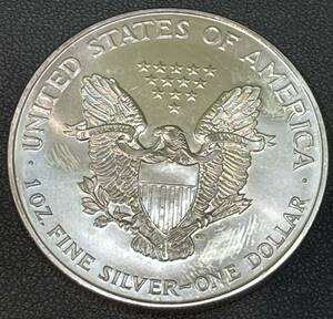 【EF1032CK】1995 ウォーキングリバティ リバティ コイン 1ドル 銀貨 1oz 1オンス FINE SILVER OEN DOLLAR 直径40.6㎜ 重さ31.6g