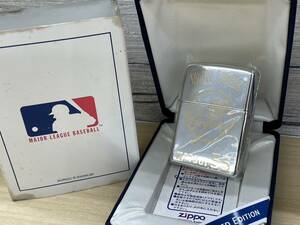 [E1501TY] unused storage goods Zippo pine . preeminence . limitation LIMITED EDITION New York yan Keith 2003 MLBP Major League baseball 