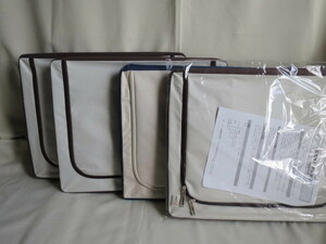 4 piece set window attaching storage box 55L