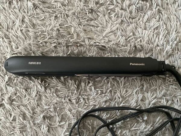 Panasonic パナソニック ヘアアイロン EH-HS9A ブラック ナノケア 2018年製