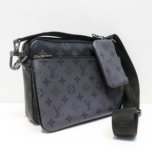 ルイヴィトン LOUIS VUITTON モノグラム・エクリプス トリオ・メッセンジャー／ショルダーバッグ M69443 美品 [質イコー]の画像2