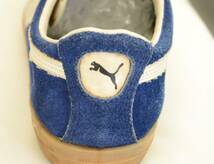 80sビンテージ PUMA BLUE STAR スエード スニーカー 目つき size 10 _画像4