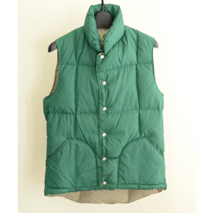 70s Vintage SIERRA sierra design down vest green size XS