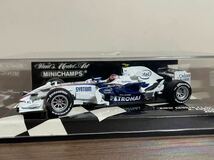 未使用品　1／43ミニチャンプス BMW Sauber F1.08 2008 intel #4 McLARLEN メルセデス MP4-20 A.WURZ 2005 2台まとめ売り_画像4