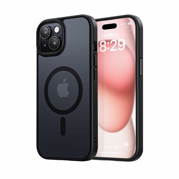 NIMASO ケース MagSafe マグセーフ対応 iPhone15用 ケース