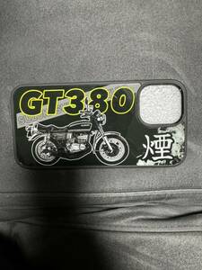 GT380旧車 gt380 iPhone12Pro MAx カバーケース　ソフト