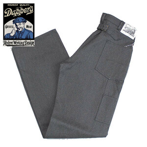 新品 Dapper's ダッパーズ Classical 30's Style Painter Pants With Buckle Back W34