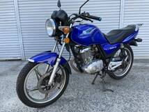 スズキ　マニュアル１２５ｃｃ　ＥＮ１２５-２Ａ　書類、鍵付き　検索）ＹＢＲ１２５　CBF125T_画像4