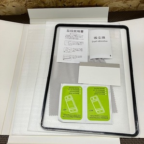 【2枚セット】ガイド枠付き KPNS 日本素材製 強化ガラス ipad 9.7インチ用 ガラスフィルム 保護フィルムの画像7