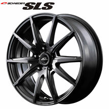 215/55R17×7J 114.3-5穴 +50 ダンロップ WM02 2021年製 シュナイダー SLS メタリックグレー 冬 4本SET 会社宛 送料無料 在庫要確認_画像2