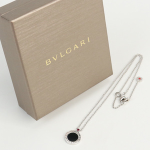 中古良品ブルガリBVLGARI セーブ・ザ・チルドレン ネックレス　ブランド メタル 356910 シルバー系　 ランク：A us-2 レディース