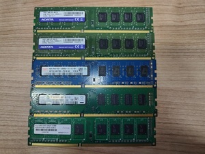 PC用メモリ DDR3 240pin 4GB×5枚（ジャンク扱い）