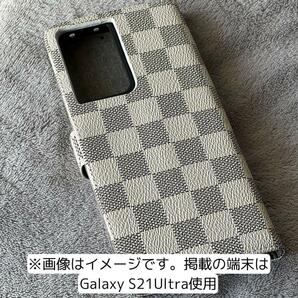 手帳型 サムスン ギャラクシー S22ケース 白色 PUレザー チェック柄 高級感 大人気 SamSung Galaxy s22カバー ホワイトの画像10