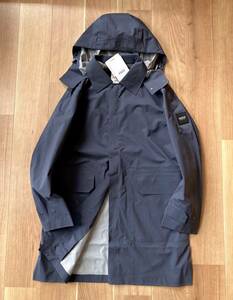 3.5 ten thousand / AIGLE / waterproof waterproof lai DIN g coat / dark navy / L size / Aigle all season coat 2way hood 