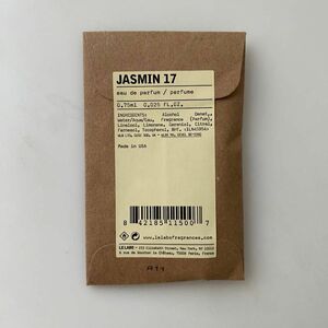 新品未開封　LE LABO ルラボ　JASMIN17 ジャスミン17 サンプル　 オードパルファム　香水 お試し 