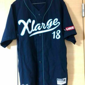 X-LARGE ベースボールシャツ　18