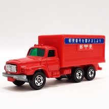 (完全現状品) TOMY トミカ 黒箱 20 ニッサン ディーゼル 郵便車 日本製 当時物 No.16 NISSAN tomica 詳細不明 (ジャンク扱い) ※o5_画像2