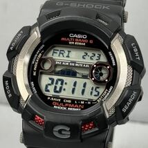 美品 G-SHOCK GW-9110-1JF GULFMAN/ガルフマン タフソーラー 電波受信 電波ソーラー マルチバンド6 チタンパーツ ブラック タイドグラフ_画像1