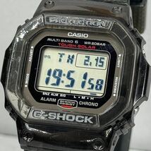 美品 G-SHOCK GW-S5600-1JF RMシリーズ タフソーラー 電波受信 電波ソーラー マルチバンド6 ブラック チタン カーボンバンド GW-m5610 _画像1