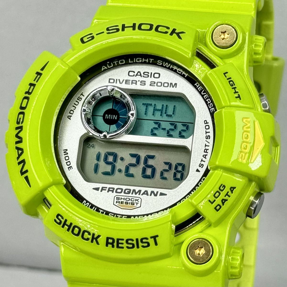 Yahoo!オークション -「g-shock フロッグマン 希少」の落札相場・落札価格