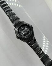 美品 G-SHOCK MTG-1500B-1A1JF MT-G タフソーラー 電波受信 電波ソーラー マルチバンド6 ブラック メタルバンド 反転液晶 アナデジ_画像10