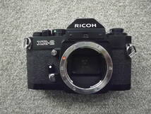 【ジャンク】RICHO フィルム カメラ XR-2 ブラック 本体 ◆ リコー 一眼レフ Kマウント【中古・外装美品】_画像2